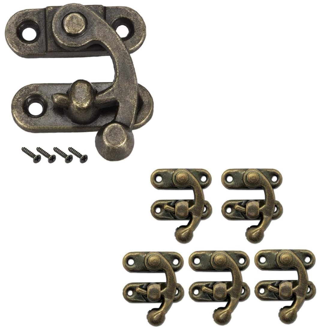 【PSA10】 ロブ ルッチ （コンパス背景 金枠）ストレージボックスセット Amazon.co.jp: アンティーク留め金ラッチ1個と蝶形の蝶番2個